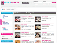 Tablet Screenshot of dutchvoyeur.nl